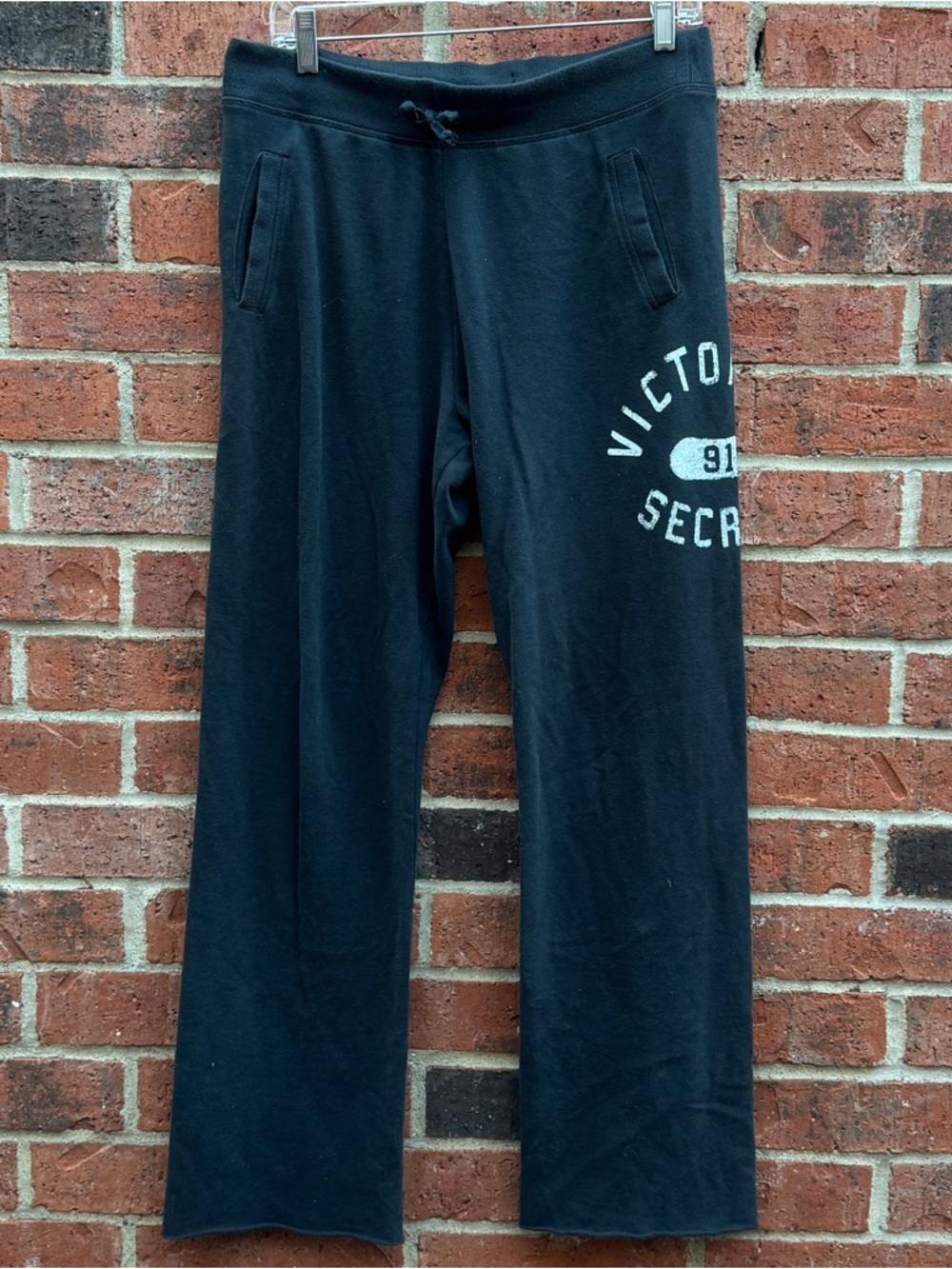 Victoria's Secret Black Sweatpants 91 Size Small